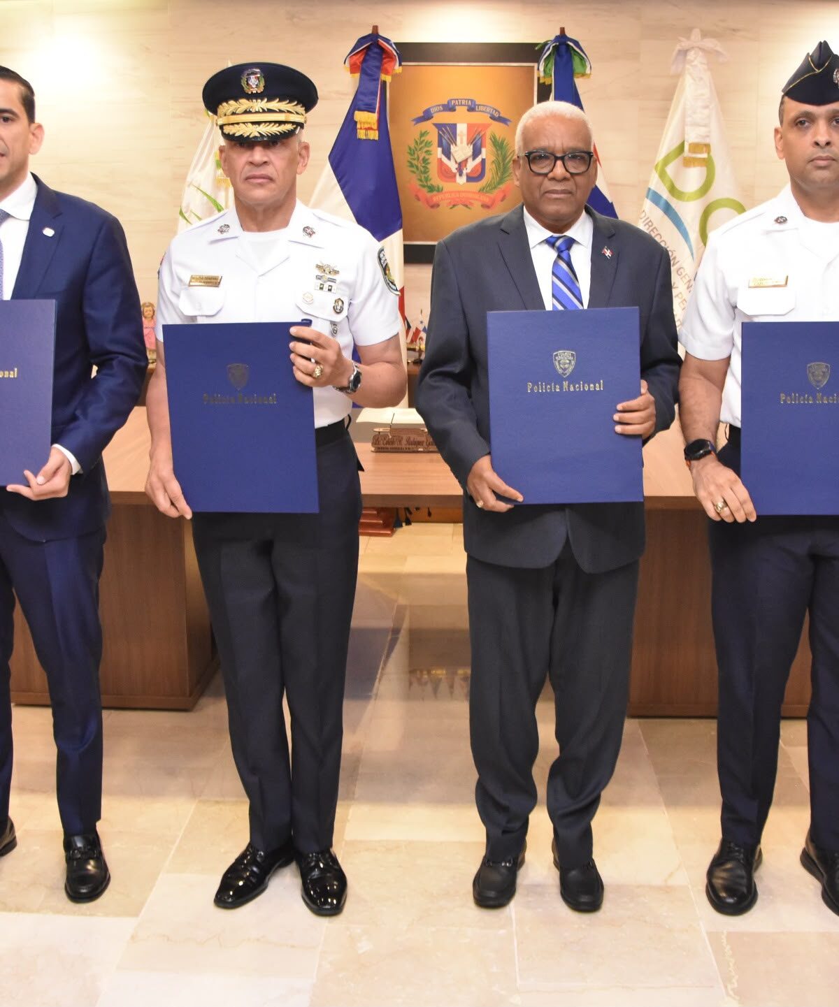 DGJP, P.N., SENASA y el COREPOL firman Resolución en beneficio de jubilados y pensionados de la Policía