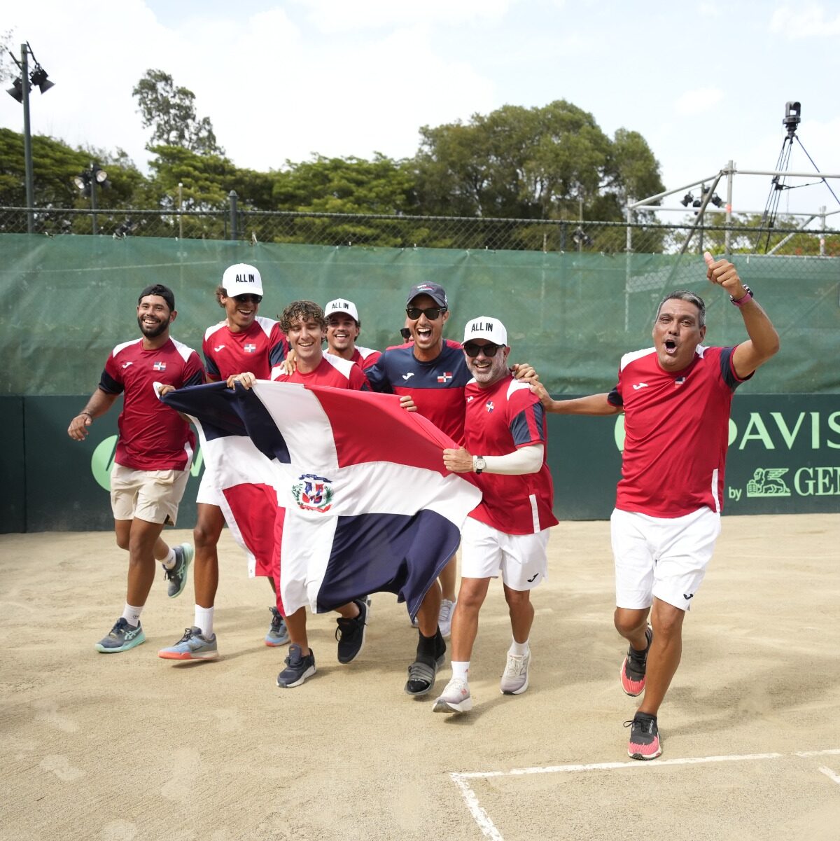 República Dominicana supera a Egipto y regresa al Grupo 1 Mundo de la Copa Davis