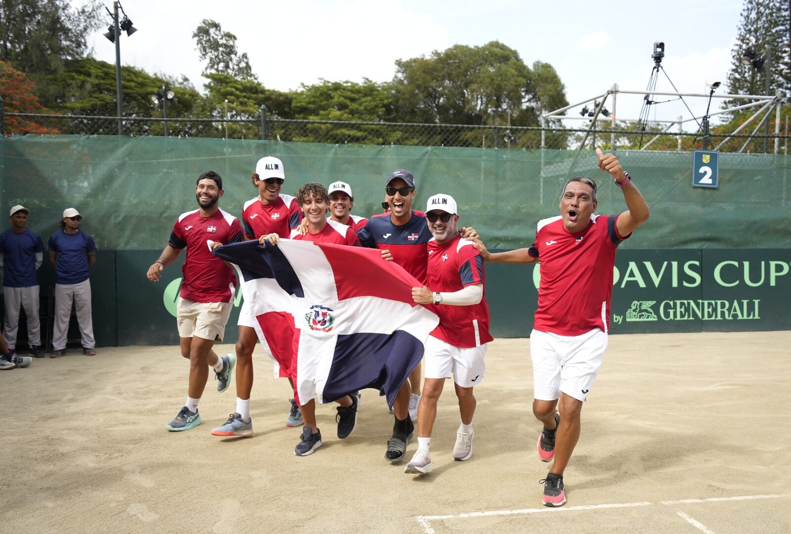 República Dominicana supera a Egipto y regresa al Grupo 1 Mundo de la Copa Davis