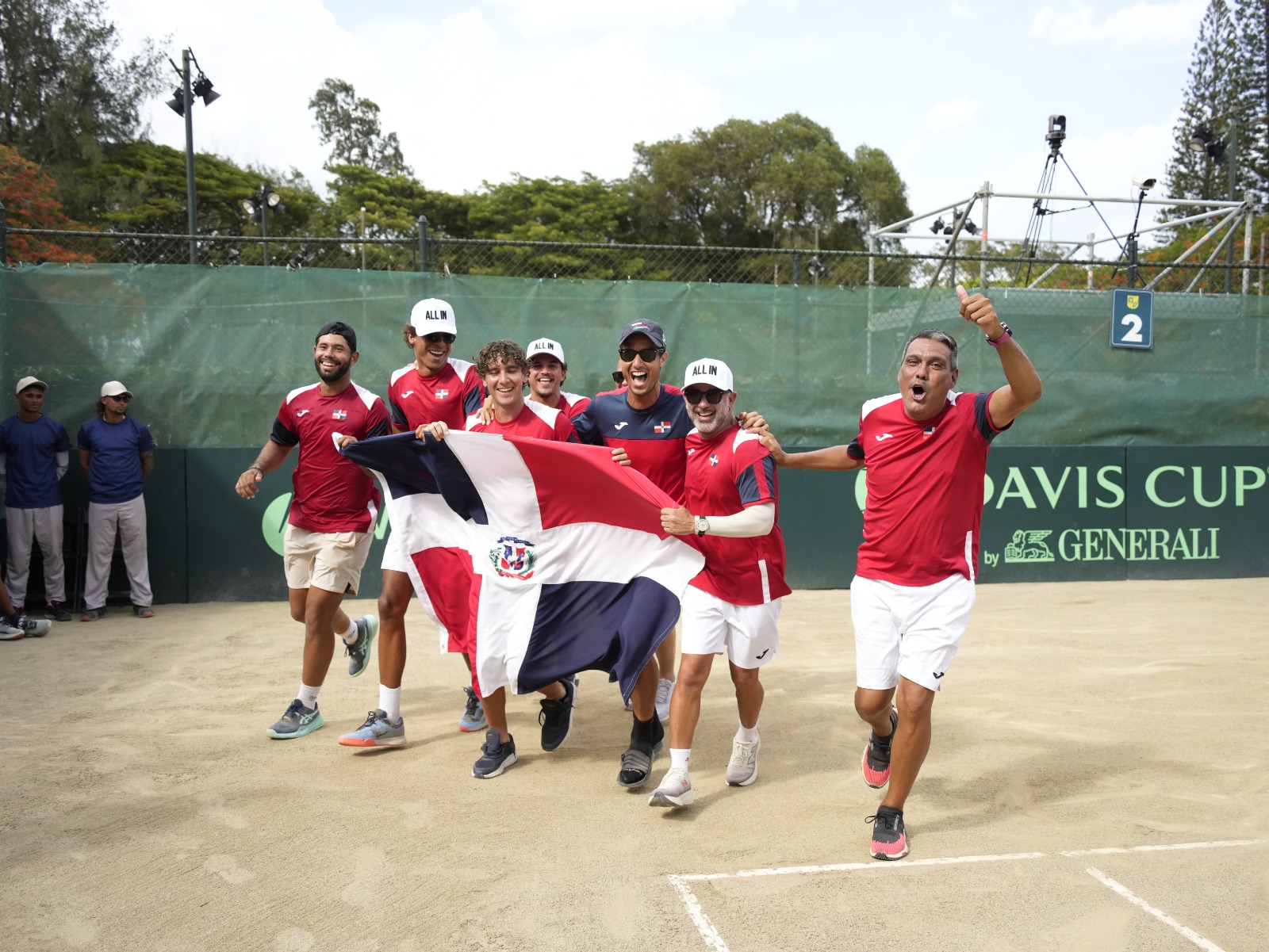 República Dominicana supera a Egipto y regresa al Grupo 1 Mundo de la Copa Davis