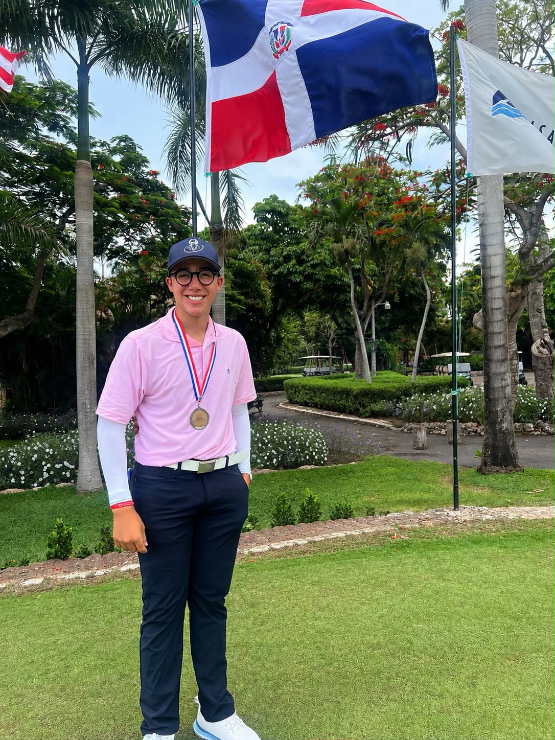 Aguasvivas y Sabillón dominan II Parada Tour Nacional Juvenil de Fedogolf