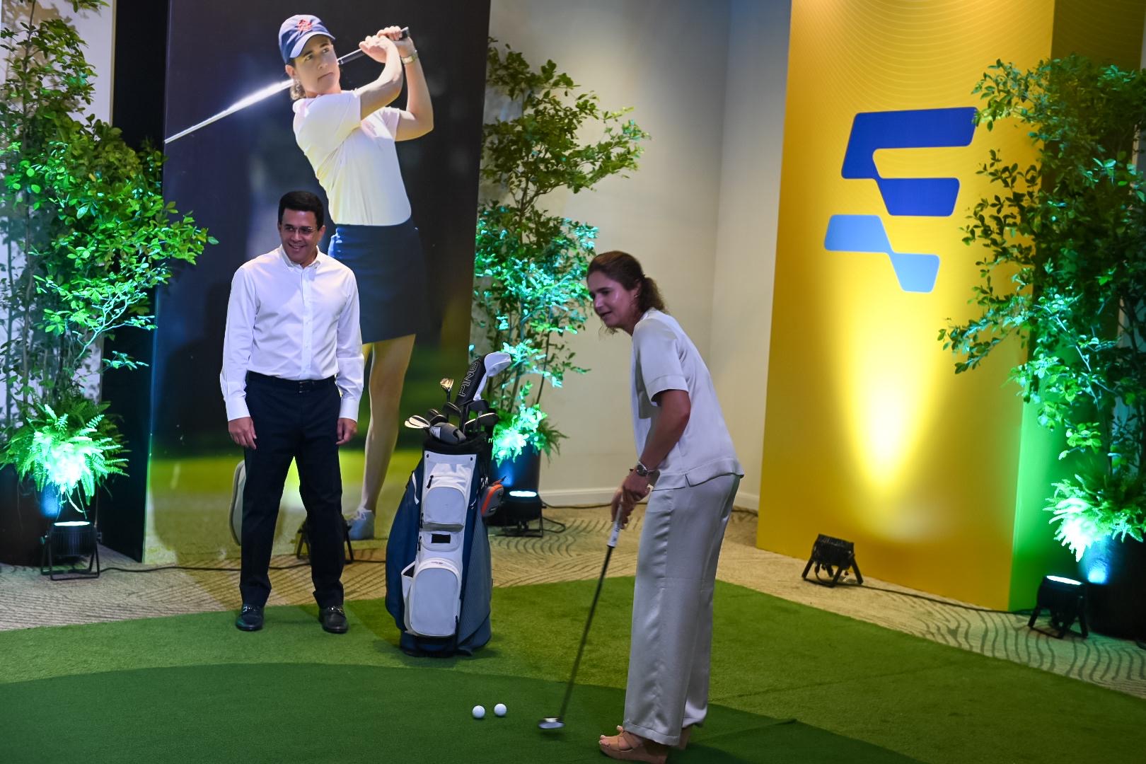  David Collado y Lorena Ochoa potencian el turismo deportivo y el golf de alto nivel en República Dominicana