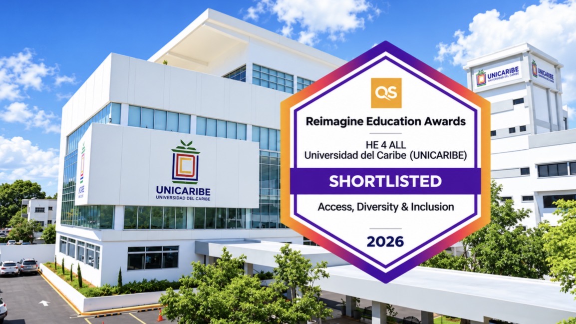 UNICARIBE entra en la lista de proyectos destacados de QS Reimagine Education 2026