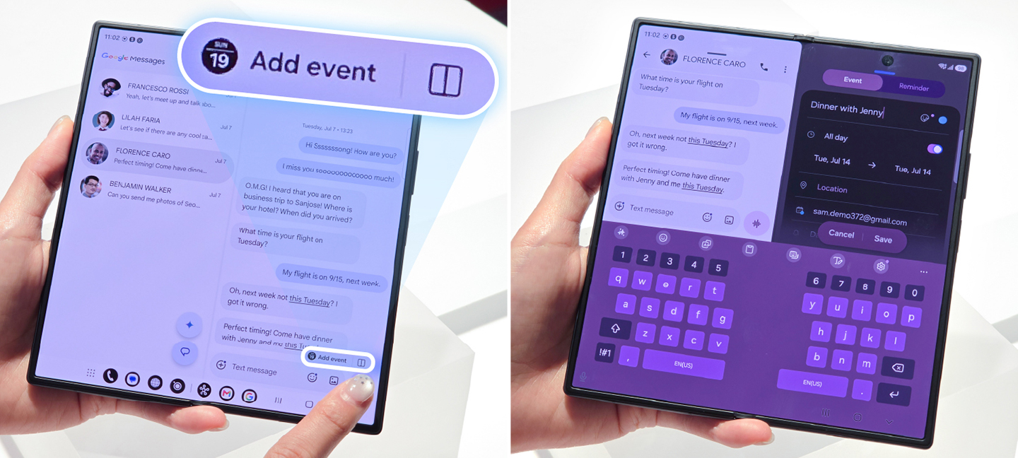 IA agéntica en Galaxy: menos pasos para resolver tareas desde el celular