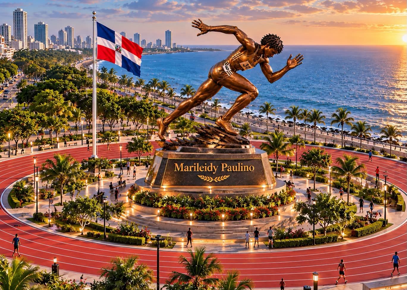 José Zabala propone dedicar el Malecón Deportivo a Marileidy Paulino