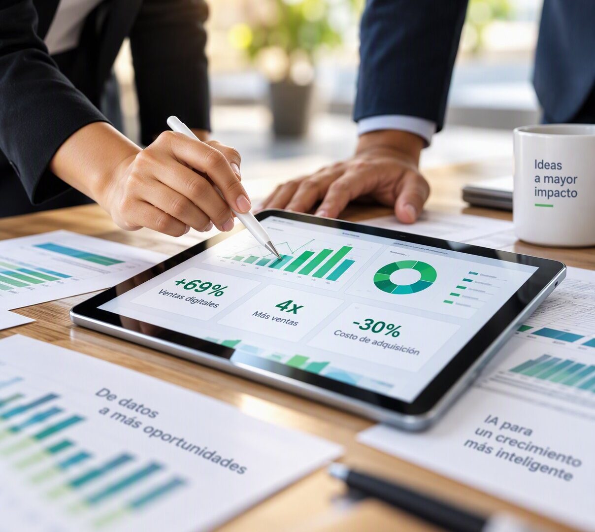 BCG: la IA multiplica hasta por cuatro las ventas digitales de la banca