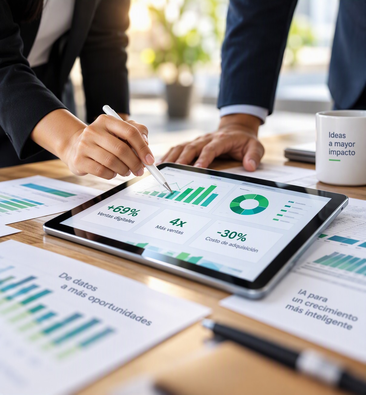 BCG: la IA multiplica hasta por cuatro las ventas digitales de la banca