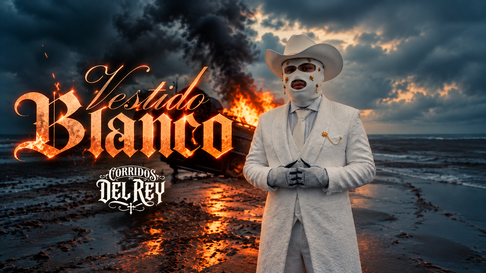 Corridos del Rey lanza “Vestido Blanco”, un llamado a valorar la vida