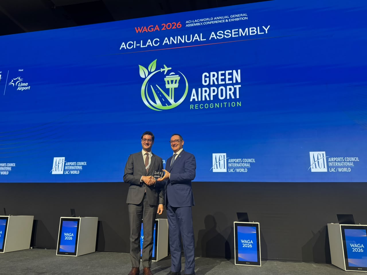 AERODOM es reconocida por tecnología para medir consumo en sus aeropuertos