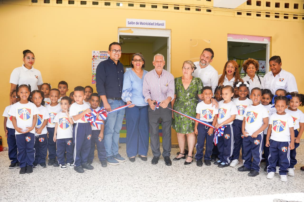 INEFI fortalece el desarrollo integral del nivel inicial e inaugura su aula de psicomotricidad número 13 en El Capotillo